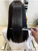 髪質改善ストレート