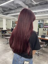 ニコ トウキョウ 渋谷(nico TOKYO)&nbsp;セミロング/レイヤーカット/レッドカラー