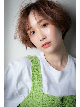 カバーヘア 上尾西口店(COVER HAIR) フレンチカジュアル外国人風マッシュショートw上尾10代20代30代