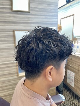 銀座マツナガ 神田店 メンズパーマアップバンク学割U24