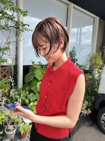 ヘアメイク エイト キリシマ(hair make No.8 kirishima)&nbsp;オレンジブラウン