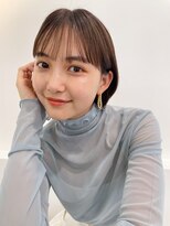 ゲーム バイ アランスミシー 横浜(GAME by Alan Smithee)&nbsp;ダブルカラー/ミルクティーベージュ/ショート