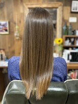 カムデンタウン(Camden Town) メテオストレート(ストレートパーマ縮毛矯正)艶感30代,40代,50代