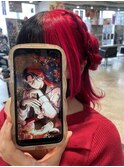 悪魔執事と黒い猫 ルカス ヘアアレンジ レッド ブラック