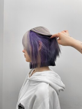 ヴァーディ オモテサンドウ(Vardy omotesando) umbrella/アンブレラカラー 裾カラー