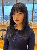 【ERI】上品？個性的？光の当たり方で変わるブルーブラック！