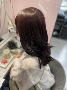 ジーナ 名駅(XENA.) 《YURI/141》ピンクブラウン/チェリーピンク/ブリーチなしカラー