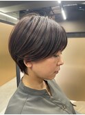 ナチュラルショートボブ