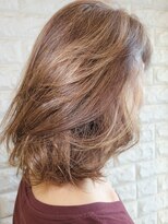 松本平太郎美容室 国立店&nbsp;40代50代60代×ミディアムレイヤー×イノアカラー×ハイライト