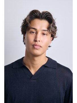 グルーマーズトウキョウ(GROOMER/S TOKYO) men's/メンズ/リバースセンターパート/サーフカール/神保町/眉毛