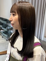 リヴゴーシュ(rive gauche)&nbsp;【8.ツヤ髪カラー】ショート・切りっぱなし・レイヤーカットも◎