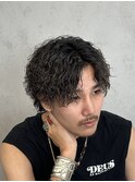 MEN’S HAIR/波巻ツイストスパイラル/フェザーパーマ/渋谷