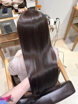 ヘアーメイクブランニュー セントラル 西大寺店(hair make Brand new central)&nbsp;ツヤ感透明感カラーオリーブベージュ髪質改善20代30代西大寺奈良