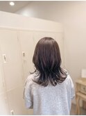 大人ナチュラルな外ハネレイヤー