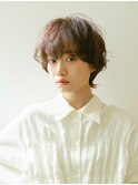マッシュショート・ニュアンスパーマ・ショートヘア・銀座