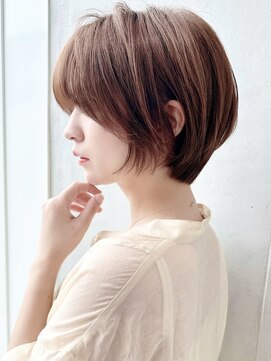 セイドット リー(Say. Ree) say.ショートボブひし形ショートグランマッシュモーヴピンク