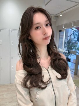 大人ガーリー/ダークアッシュ/似合わせカット［大宮］