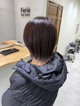 フェリア 松山(Feria) 【Feria松山】白石の美髪矯正☆