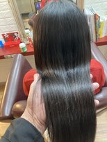 ビタミン vitaminne美容室&nbsp;半年ぶり 縮毛矯正+カット
