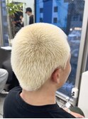 熊本メンズカット 金髪坊主 ブロンドヘア MEN'S HAIR