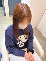 シプ 丸亀(sip)&nbsp;顔周りカット　レイヤーカット　ベージュブラウン