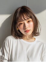 アブニール 我孫子(AVENIR)&nbsp;ハッシュカット/グレージュ/デザインカラー/我孫子