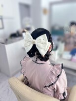 シェル(Shell)&nbsp;ドーナツヘア/北新地ヘアセット
