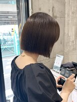 フィルムス ヨコハマ プラス(FILMS 横浜 +)&nbsp;ミルクブラウン/ボブ/オリーブページュ/ブリーチなし/横浜+