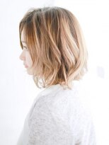 ナル 白山神社参道通り店(nalu)&nbsp;外はねバルーンのミックスボブ