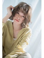 ヴァンクシー バイ ルナ(VANKCY by Luna) 前髪 ココアブラウン 伸ばしかけ 大人かわいいヘア 簡単 登戸