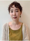 ショートパーマ くせ毛