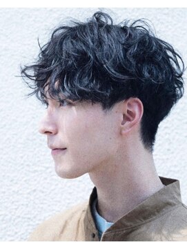 ベル 表参道店(Belle) アパレル系メンズに大人気！スリークショートにパーマスタイル