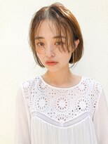 ミィ 浦和(mee)&nbsp;【mee.】レイヤーボブ　チャイティーベージュ  小顔