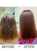 【髪質改善美髪矯正】髪質改善×縮毛矯正