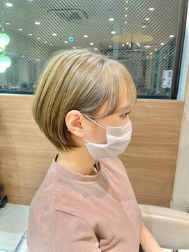 アッシュ 大泉学園店(Ash) 【骨格矯正】ハイトーンショート