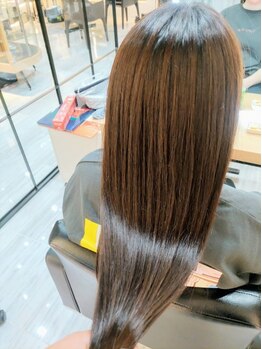 モッズ ヘア 宇都宮店(mod's hair)の写真/【本格髪質改善】髪が傷みやすい縮毛矯正…当店は髪の内部から補修するオリジナル！理想の髪を諦めないで。