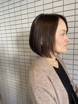 ヘアアンドスペース ベロン(hair&space velon)&nbsp;前下がり大人ボブ