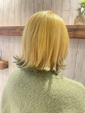 ロッカ ヘアーイノベーション(rocca hair innovation) デザインボブウルフ[稲毛/髪質改善]
