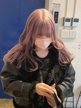 グリーン 渋谷(green) 【MIO】ハイトーン×ロングラベンダーピンク