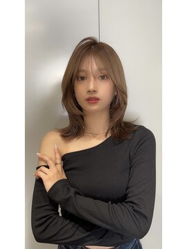アヴァンス 京橋店(AVANCE) ワンカールで可愛いミディアムレイヤー