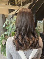 ヘアサロン エン(hair salon en.)&nbsp;ナチュラルブラウンカラー