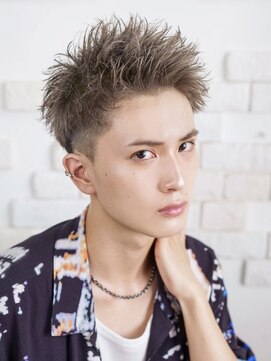 オーシャントーキョー ウエスト 心斎橋(OCEAN TOKYO WEST) ベリショスパイキーショートべリーショートアップバングメンズ