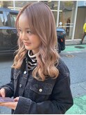 ダブルカラーベージュカラーケアブリーチカラーハイトーンカラー