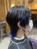 オーブ ヘアー リリー 博多2号店(AUBE HAIR lily) インナーブルー