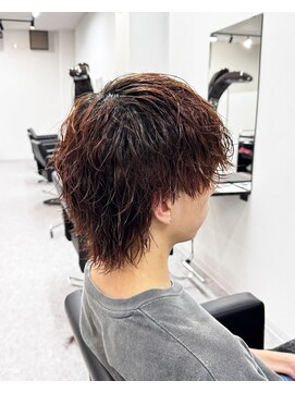 ブライト(BRIGHT) ［BRIGHT］マッシュウルフ×ツイスパ［静岡/メンズ/静岡駅］