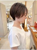 【morio札幌】札幌ショート 大人かわいい丸みショート
