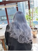 ブルーカラーハイトーンホワイトカラーダブルカラーケアブリーチ