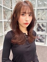 ロンドローズ 名古屋(Lond damaskRose)&nbsp;ブリーチ 学割 オリーブベージュ レイヤーカット リタッチ81＊