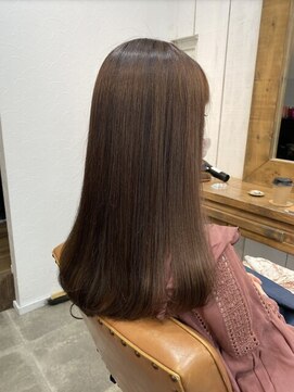 ニューライン 豪徳寺 山下(New-Line) プラチナラベンダーブラウン　髪質改善