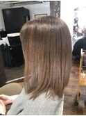 ミディアムストレート